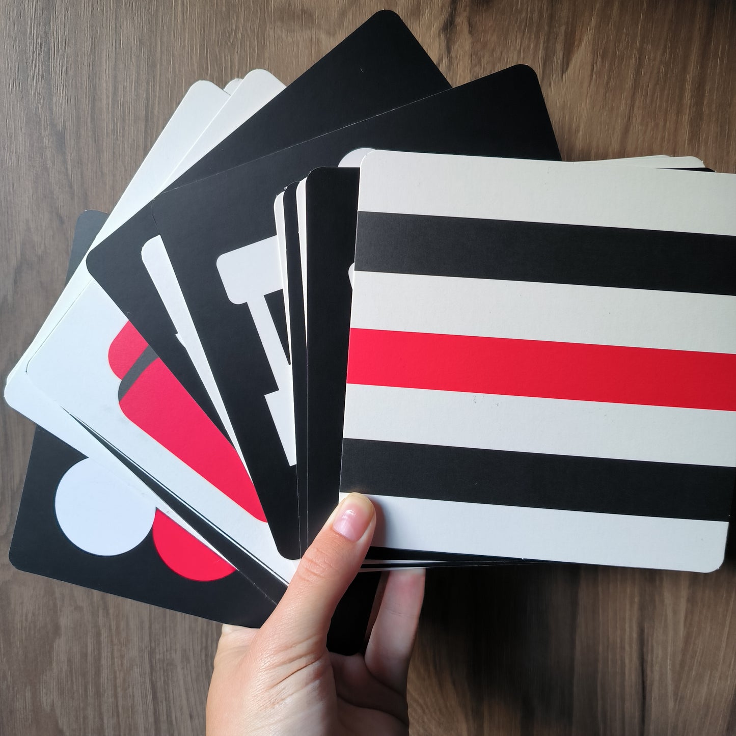 Contrastkaarten 3-6 maanden