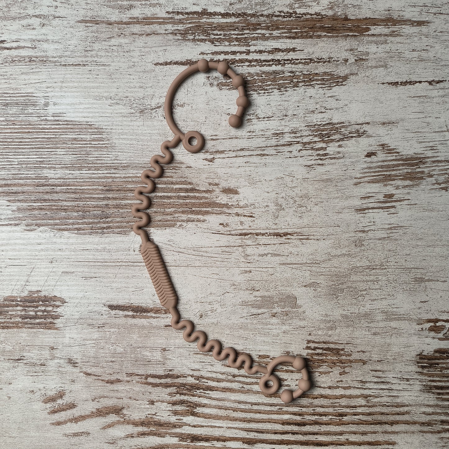 Bevestigingskoord bruin