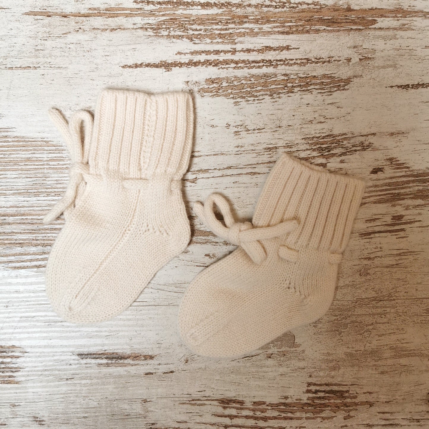 Merino wool sokjes off white