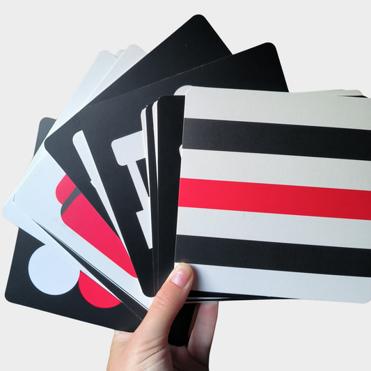 Contrastkaarten 3-6 maanden