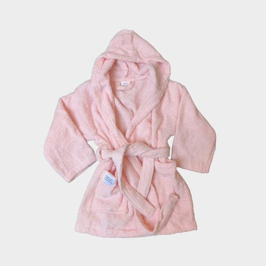 Badjasje lichtroze maat 86/92