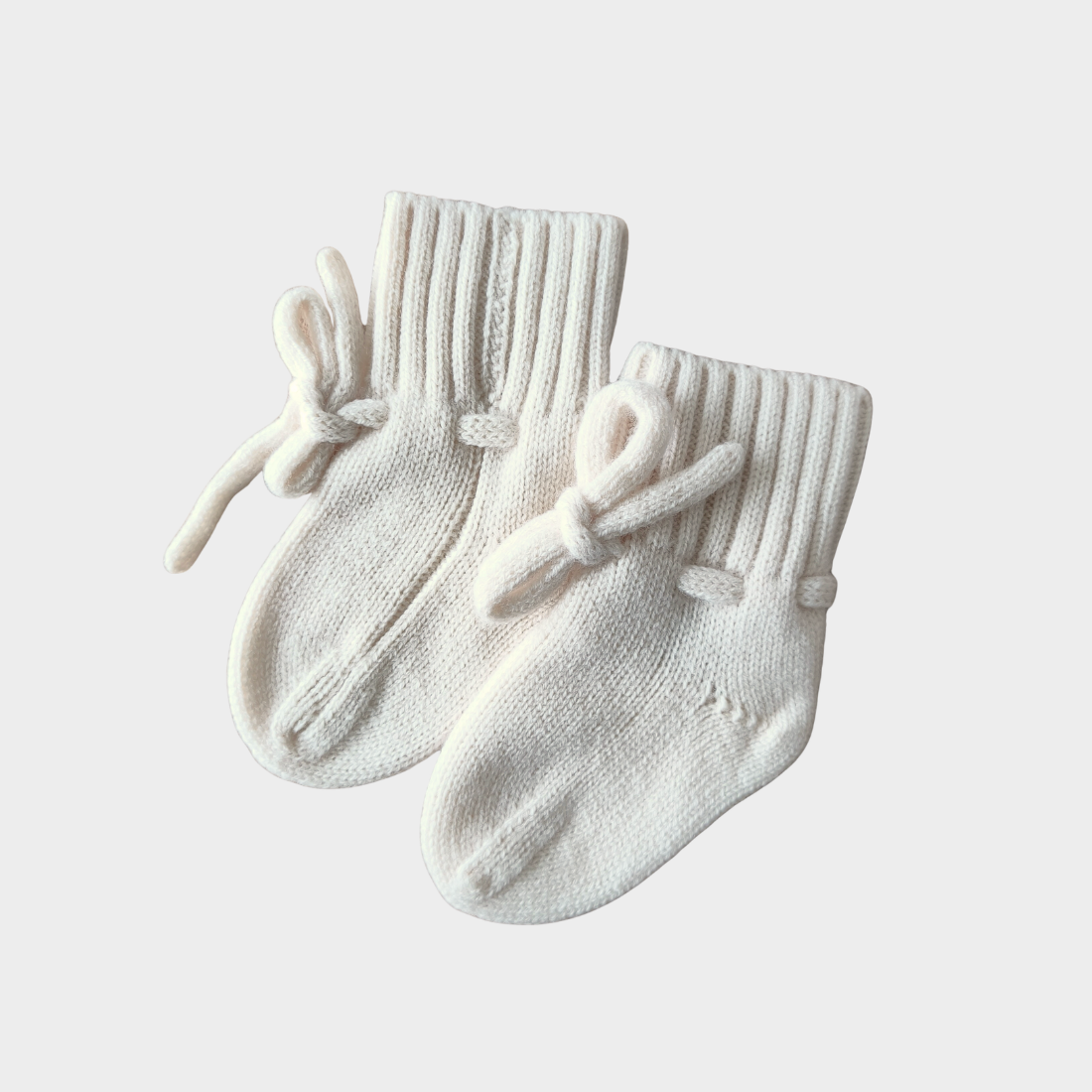 Merino wool sokjes off white